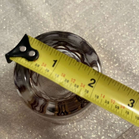 Rare 22 KT Gold Culver Ltd Barware 1960s Double Old Fashion Flared Set of 2 - Picture 5 of 9